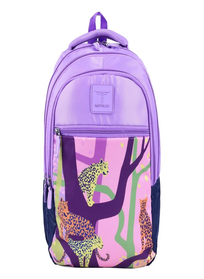 Impulse LeopardLuxe 36L Unisex Water Resistant Travel Laptop Backpack/Office Bag/School Bag/College Bag/Business Bag Fits Up to 16 Inch Laptop with 1 Year Warranty - Image 1