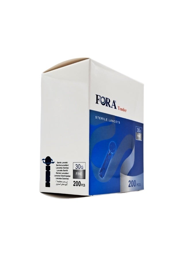 Fora Sterile Lancets Fine 100pcs 30G - Image 5