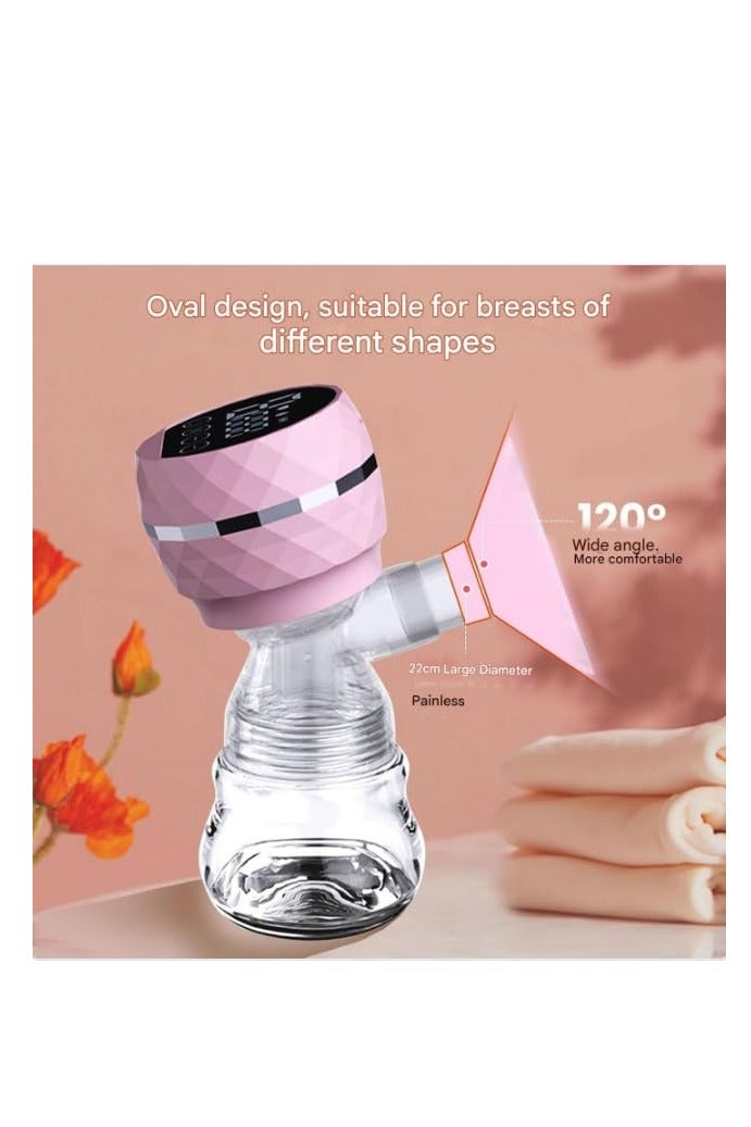 مضخة حليب كهربائية أوتوماتيكية – مضخة ثدي من السيليكون الغذائي مع 3 أوضاع و9 مستويات شفط قوية، محمولة ومريحة للأمهات المرضعات (متعدد الألوان) - Image 4
