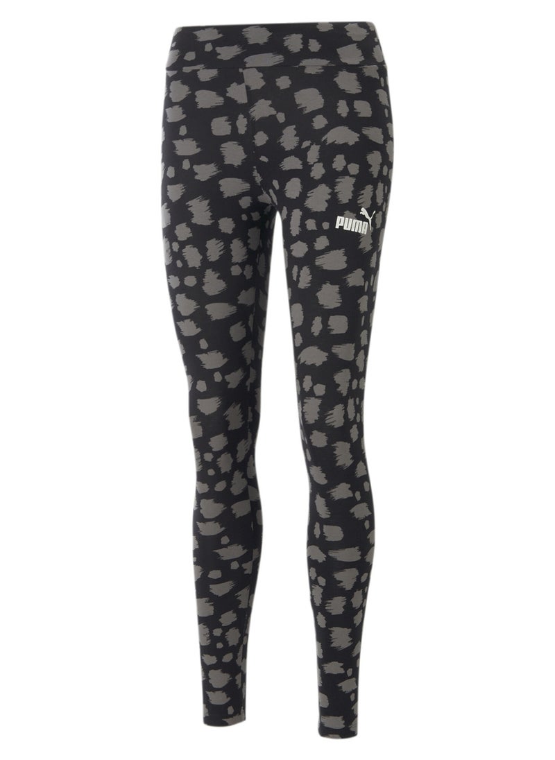 PUMA - Essentials+ Animal Womens Leggings - Image 1