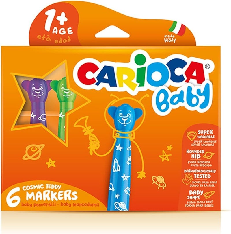 Baby Teddy Marker 1+ 6pcs