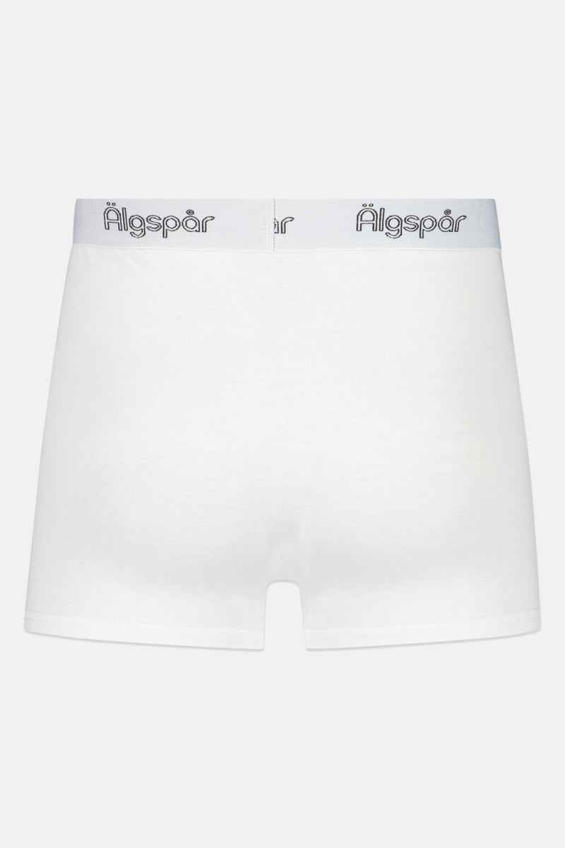 Algspar Men 3 Pairs Brand Logo Trunks, Multicolor - Image 4