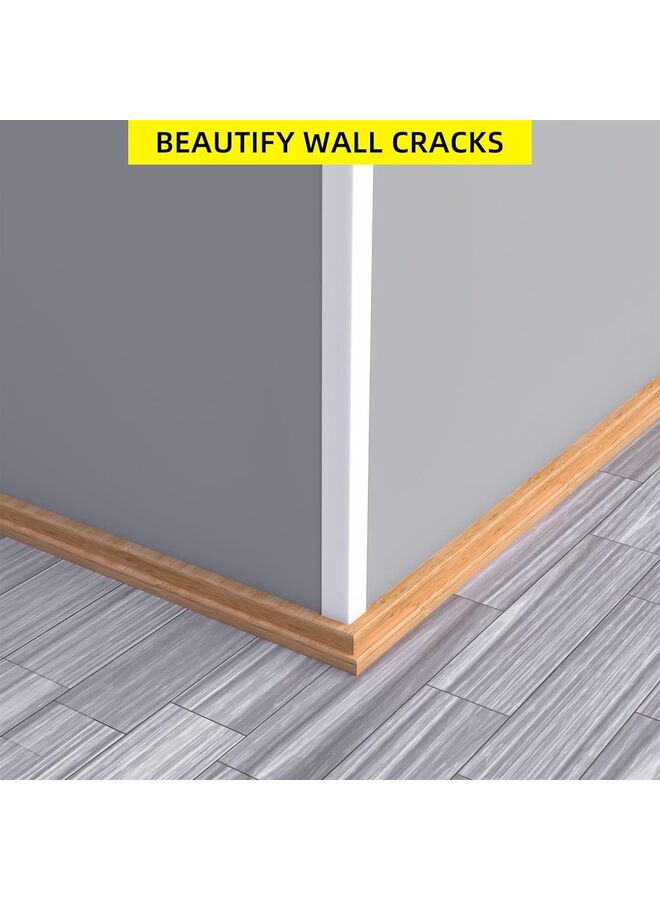 ٦ قطع واقٍ لأركان الجدران، شرائح جدارية لاصقة قابلة للإزالة، واقٍ ذاتي اللصق لأركان وحواف الجدران، زخرفة للأركان الداخلية والخارجية للجدران، الأسقف، وأرصفة الطاولات - Image 5