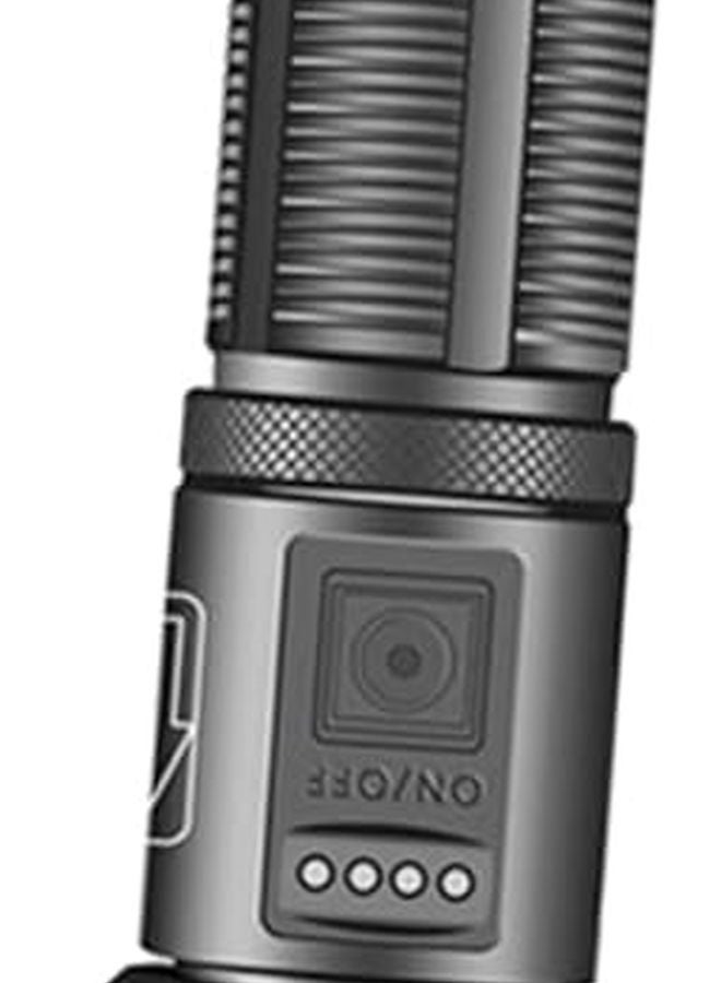 Rechargeable Super Bright LED Zoom Flashlight Aluminum Alloy USB Emergency Outdoor - Image 2