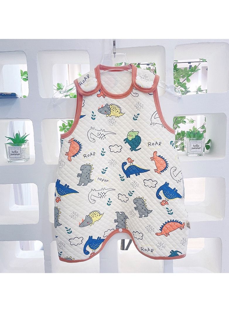 Loquat Suitable For Baby Anti Startle Cotton Wrap Sleeping Print Vest Bag