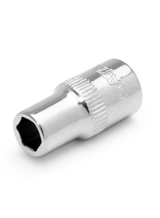 SATA GL11301 1/4" Drive 6 Point Socket 3.5mm - Image 1