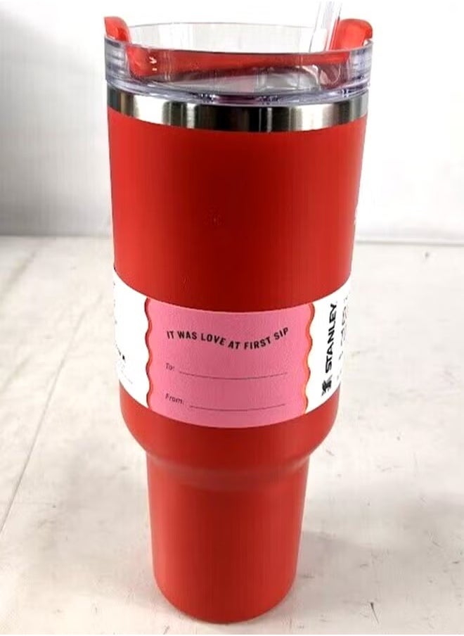 Stanley - Stanley Quencher H2.0 FlowState Stainless Steel Vacuum Insulated Tumbler with Lid and Straw for Water, Iced Tea or Coffee, Smoothie and More, 40 oz - Image 1
