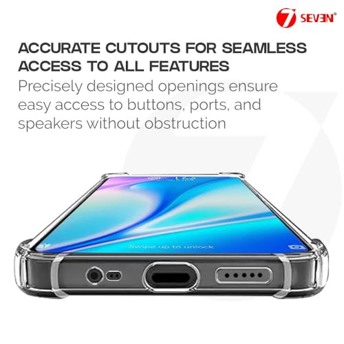 7-Seven 7SEVEN® Back Cover for Redmi 8A | 8A Dual | 8A Pro Transparent Mobile Back Case Shock Proof Design Camera Edges Protection Crystal Clear Phone Case Silicon Soft TPU and Flexible Bumper Phone Cover - Image 4