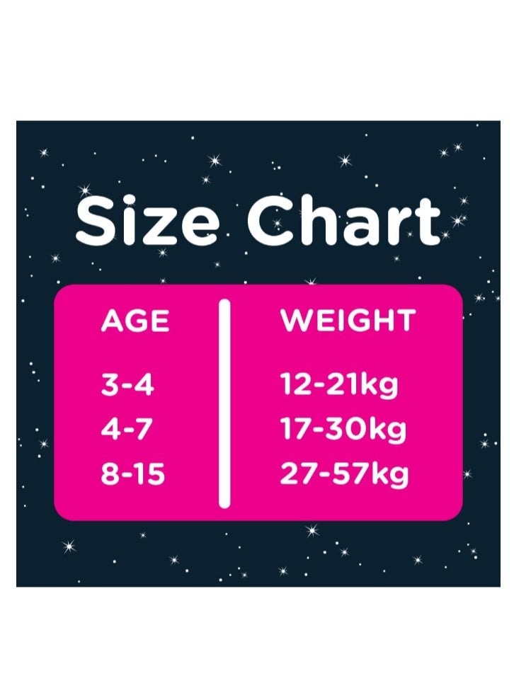 HUGGIES DryNites Girl's, 3-4yrs (16 Pants) - Image 2