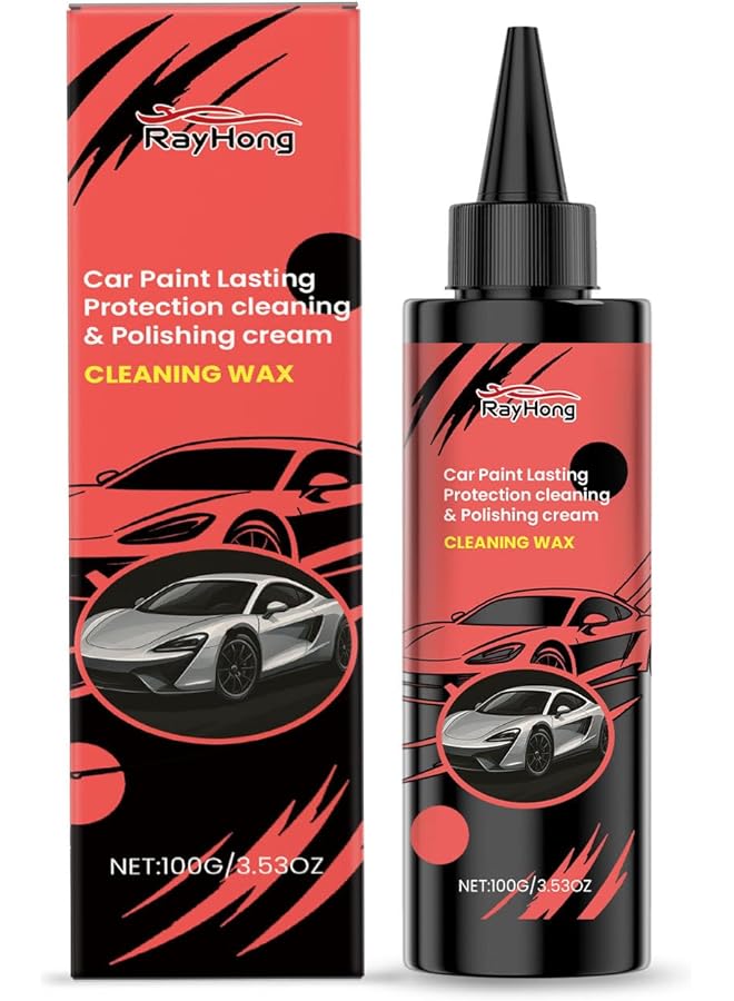KASTWAVE Scratch Remover For Vehicles, Nano Sparkle Car Scratch Remover Paste, Quick Repairing Scratch, Car Scratch Repair Paste Polishing Wax, Suitable For Various Scratches On Cars, 100G - Image 1