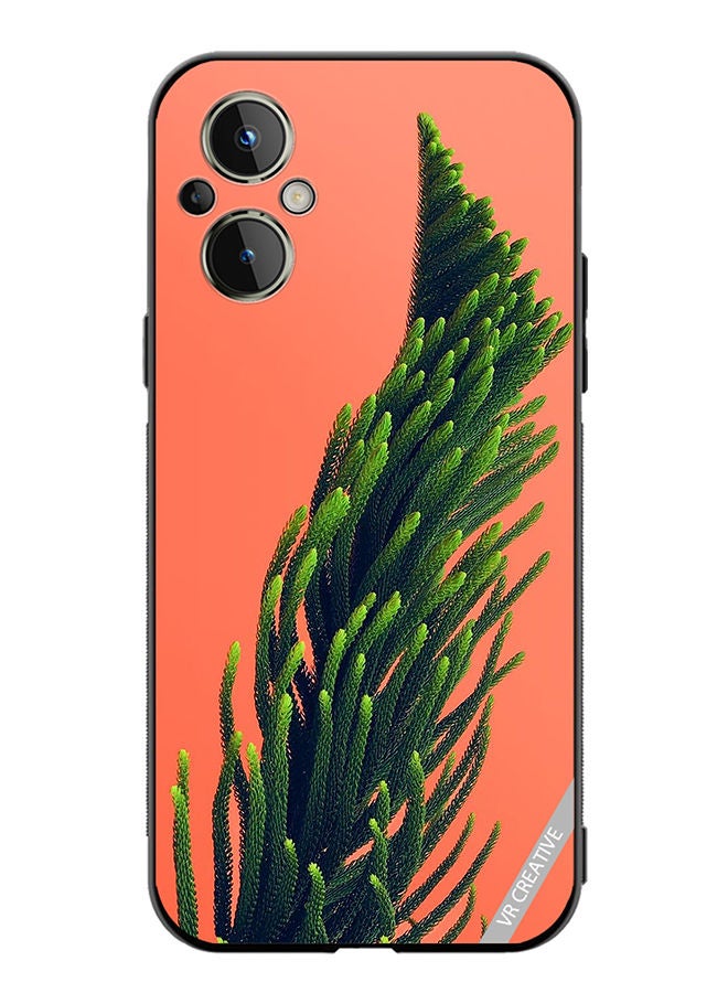 VR CREATIVE Protective Case Cover For OnePlus Nord N20 5G Green Leafs Plant Poster Design Multicolour - Image 1