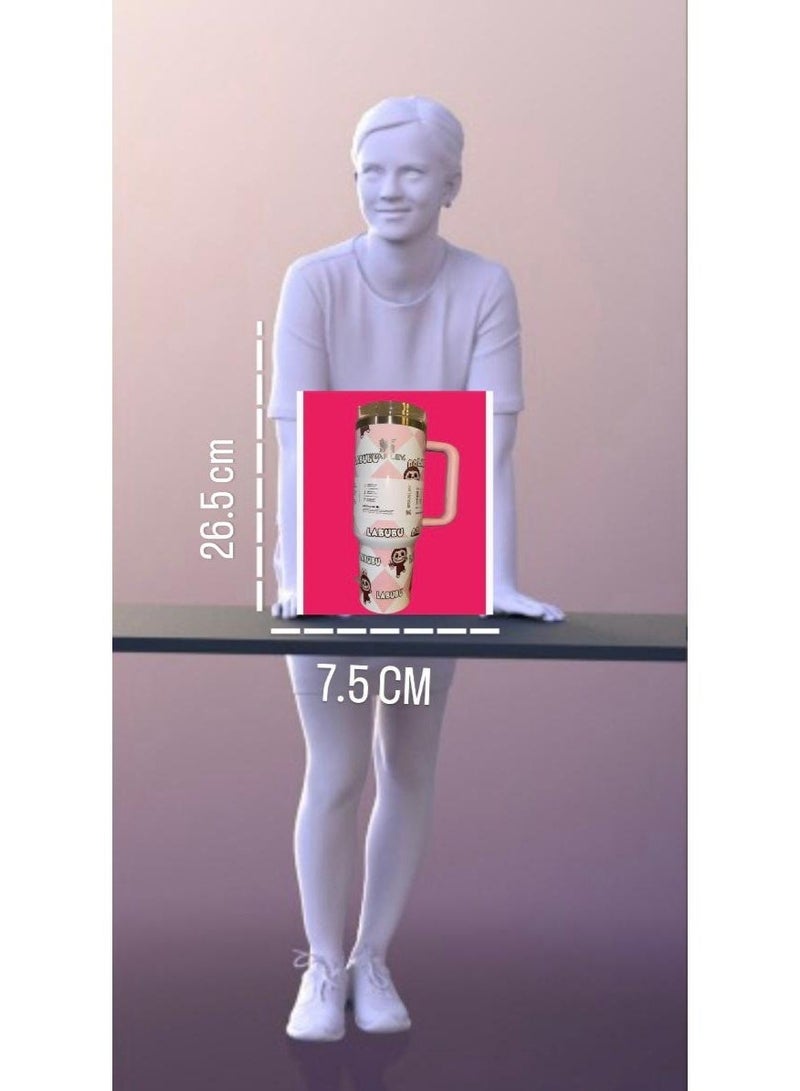 Stanley H2.0 FlowState 40oz Tumbler – Labubu Edition - Image 3