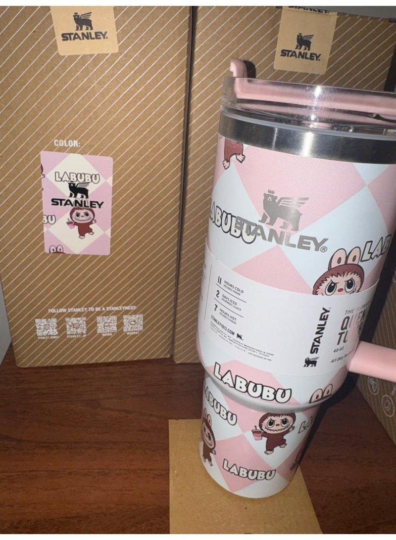 Stanley H2.0 FlowState 40oz Tumbler – Labubu Edition - Image 1