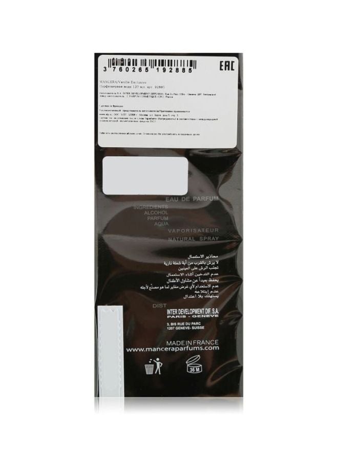 Mancera Vanille Exclusive EDP 120ml - Image 4