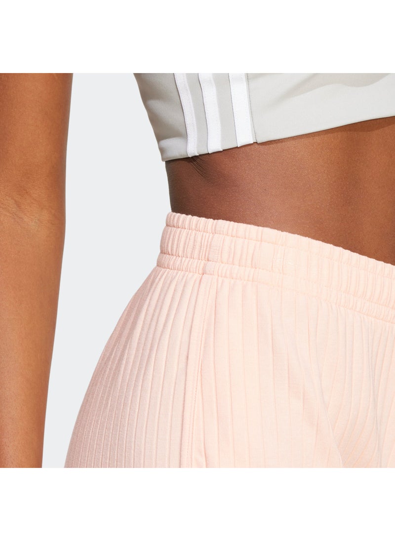 adidas Originals Essential Wide Ribbed Sprinter Shorts  - Image 3