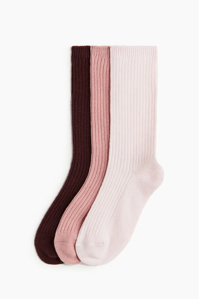 H&M 3-pack socks