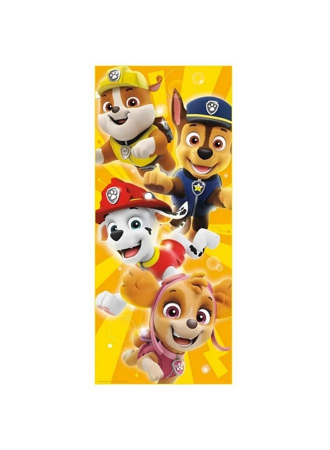Unique Paw Patrol Door Multicolor Poster - 27" x 60" (1 Pc) - Adorable Wall Decor for Kids Room, Perfect Celebratory Accessory for Fans - Image 1