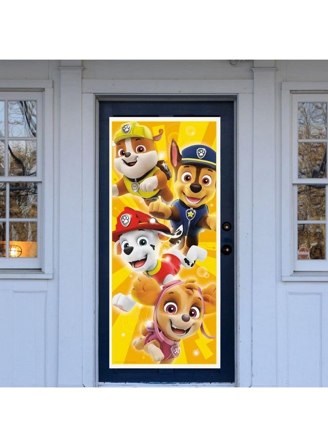 Unique Paw Patrol Door Multicolor Poster - 27" x 60" (1 Pc) - Adorable Wall Decor for Kids Room, Perfect Celebratory Accessory for Fans - Image 3