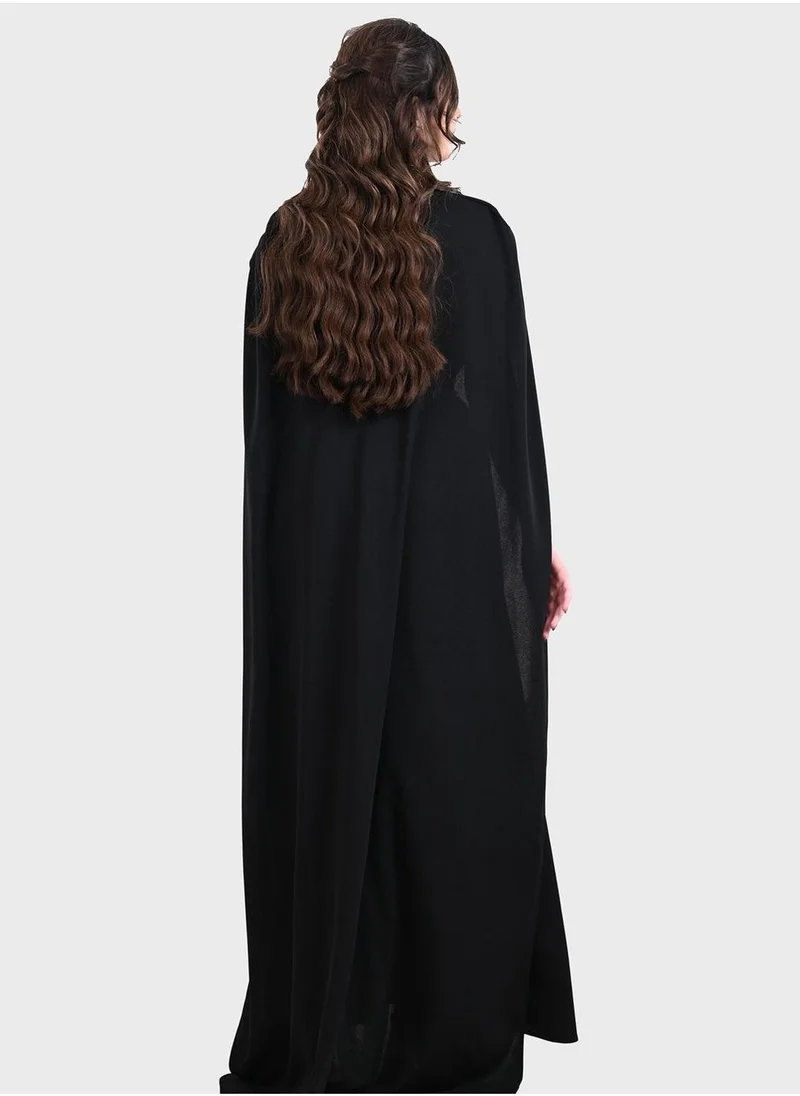 توب تاتو Emballished Split Sleeve Dress