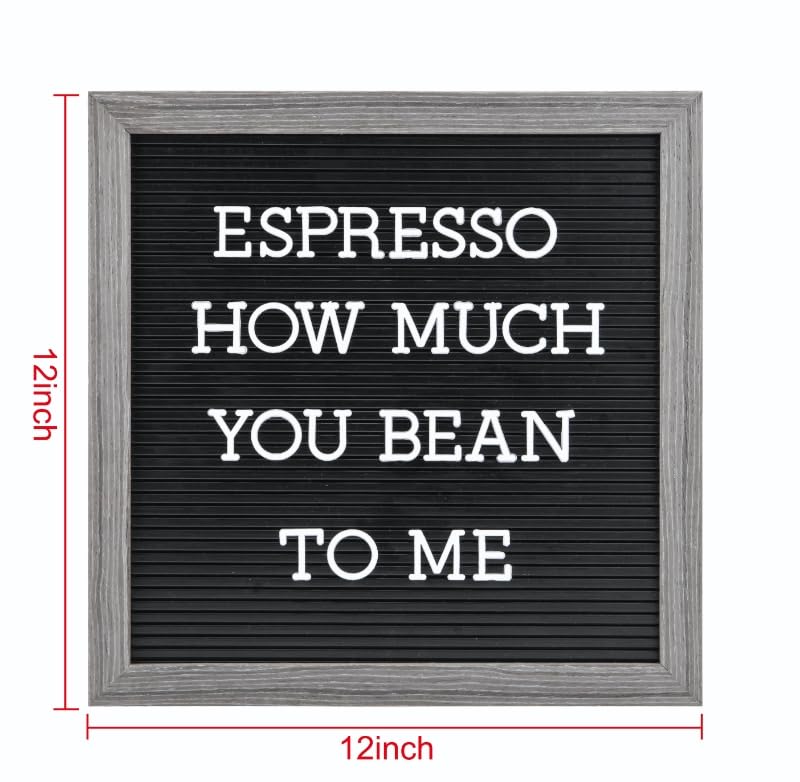 Veskaoty 1 Inch Letters for Felt Letter Board, 188 Pieces Including Characters, Numbers & Symbols for Changeable Plastic Message Boards by Veskaoty (White) - Image 4