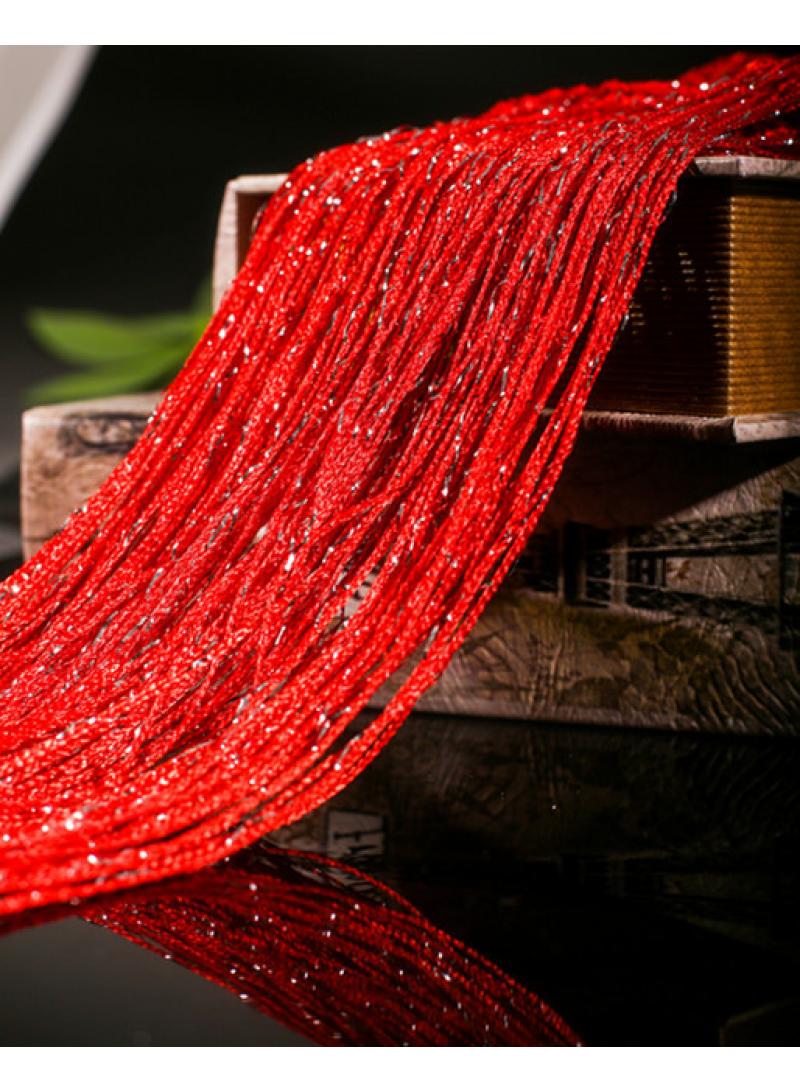 Y&D Shiny Tassel String Doorway Curtain 300x280 cm  - Image 2