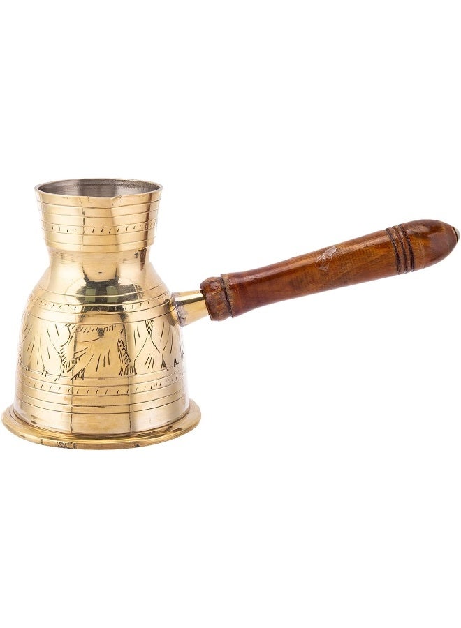 AKDC AKDC Brass Mug Xl 10Cm X 10Cm X 12Cm Golden - Image 3