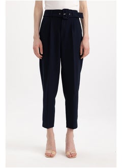 DeFacto Woman Smart Casual Slim Fit Woven Trousers  - Image 3