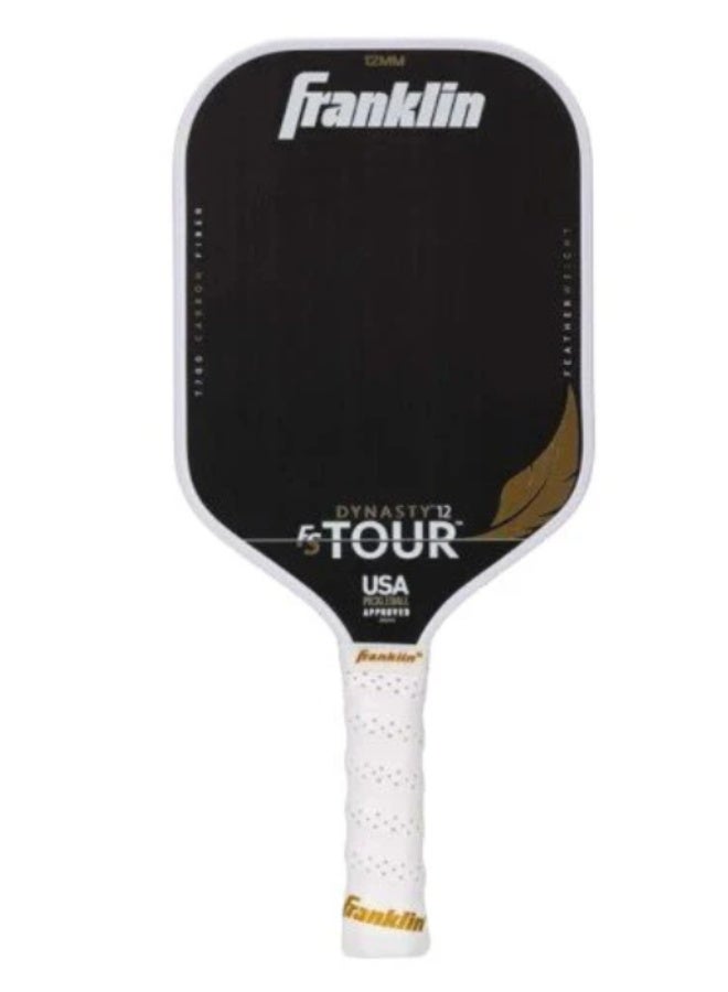 مضرب بيكلبول FS TOUR DYNASTY 12MM FTHR WHT