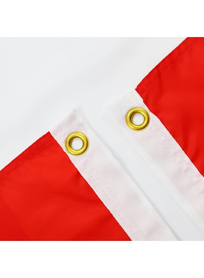 Austria Flag 3×5 Ft – Polyester Banner with Grommets for Outdoor & FIFA World Cup 2026 Decor ⚽🇦🇹 - Image 2