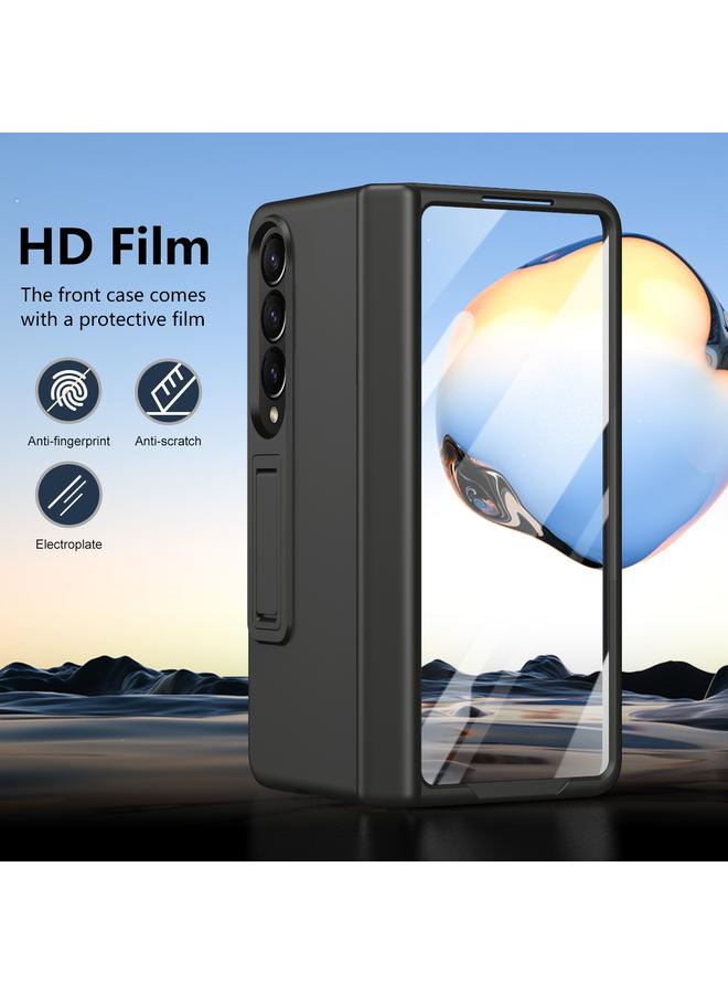 اس-توب جراب لهاتف Samsung Galaxy Z Fold4 جراب هاتف شامل مقاوم للصدمات مع حامل - Image 2