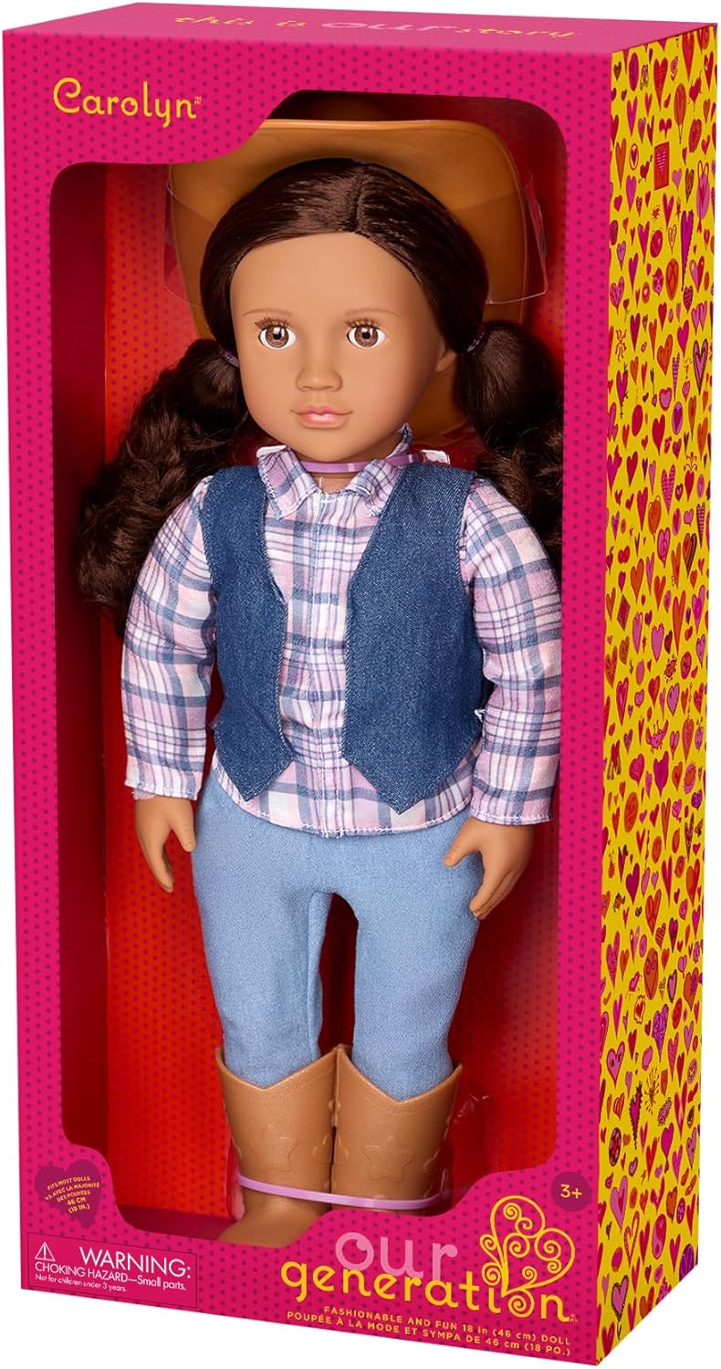 Our Generation Carolyn 18-Inches Doll With Western Yellowstone Outfit - Image 3