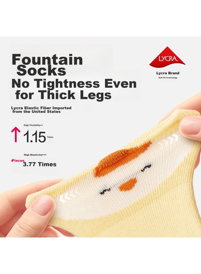 Beibibaby Floor Socks, Spring And Autumn, Pure Cotton, Antibacterial, Indoor Non-slip, Insulating, Baby Walking Socks, Children 0-12 Months - Image 3