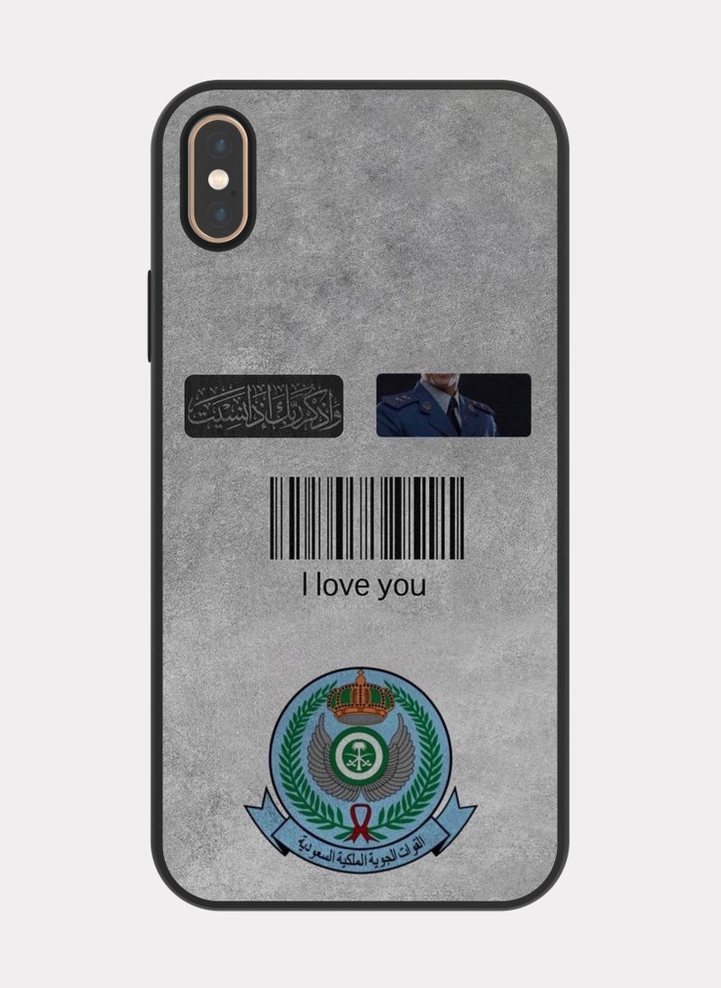 PXLAAT iPhone X MAX case cover Royal Saudi Air Force - Image 1