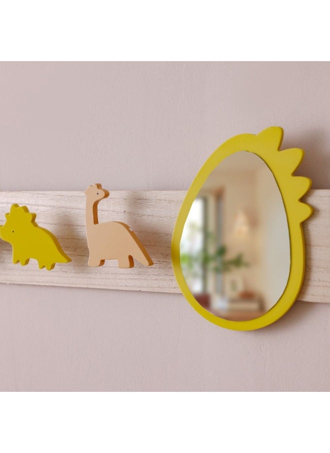 DANUBE HOME Meow Mdf Dino Hook  And  Mirror 60X23X4.5Cm  - Image 2