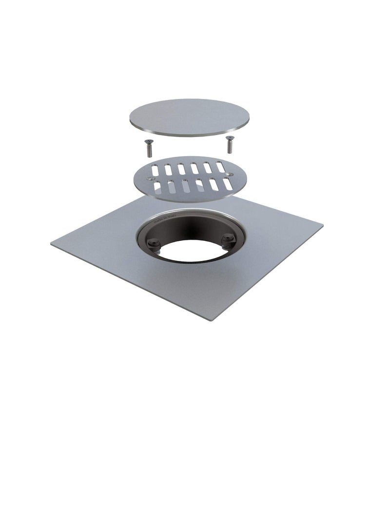 Bathroom Shower Floor Drain Trap Stainless Steel - Universal Size 110mm to 125mm - Image 2