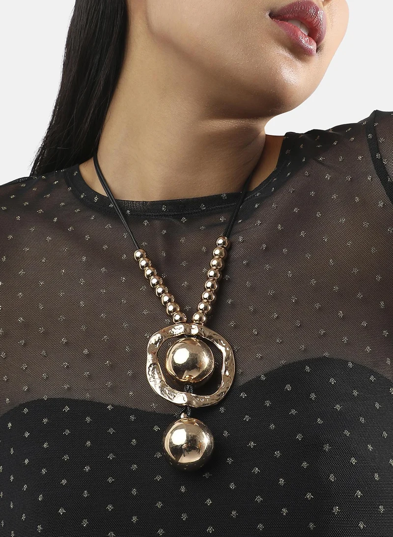 SOHI Serenity Strand Thread Artificial Necklace Jewellery