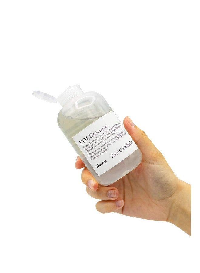 Davines Volu Shampoo ; Volume Shampoo For Fine Thin Hair Types ; Gentle Everyday Volumizing ; 8.45 Fl Oz (Pack Of 1) - Image 5