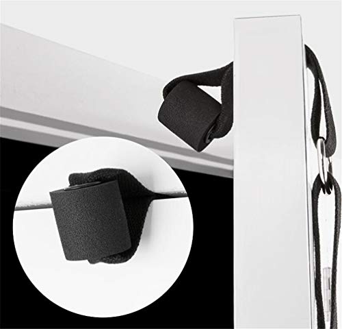 Price Xes Yoga Waist Back Stretch Band - Door Flexibility Tensile Multifunction Assist Training, Leg Stretcher Strap w/ Door Anchor, for Fitness, Dance, Yoga, Gymnastics, Cheerleading, Splits (Black) - Image 3