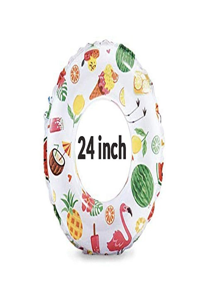 BOXO Swimming Ring Tube Inflatable Safety Swimming Accessories for Kids and Adults Pack of 1 (Swim 6) - Image 2
