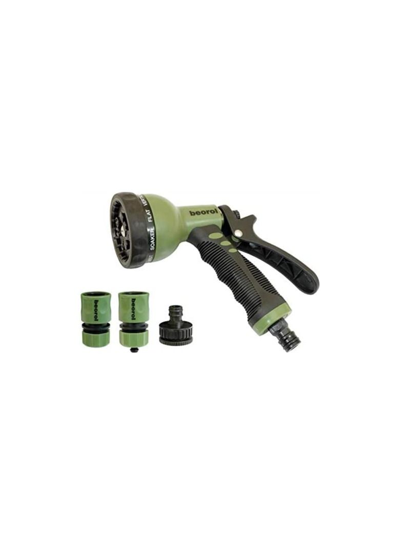 Beorol Garden 9 Working Mode Spray Gun with Adaptor and Connector Set - Image 1
