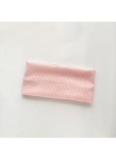 Elastic Knit Headband Unisex Sport Sweatband FD05-bright pink
