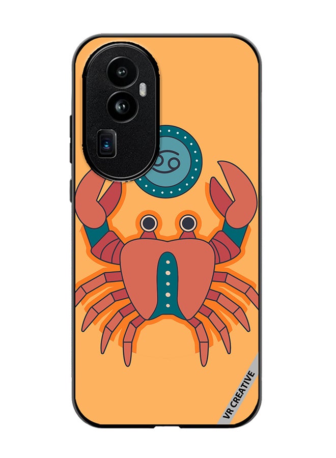 VR CREATIVE Protective Case Cover For Oppo Reno 10 Pro Plus Cancer Zodiac Signs Design Multicolour - Image 1