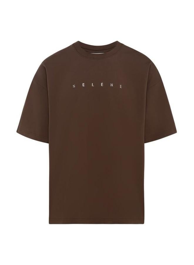 Selene Unisex - Logo Print Oversized T-Shirt - Image 1