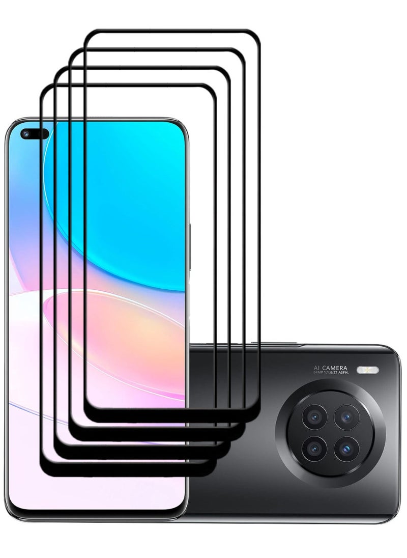 ACLIX 4 Pieces Antistatic ESD Dustproof Premium Quality High Definition Tempered Glass Screen Protector Designed For Huawei nova 8i - Image 1