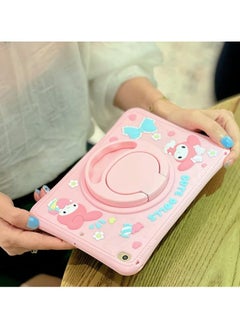 General for iPad 10.2 inch Case iPad 9th Generation 2021/ iPad 8th Generation 2020/ iPad 7th Generation 2019 Case, with Rotating Kickstand Silicone Case for Girls Women Cute Tablet Cover  - Image 3