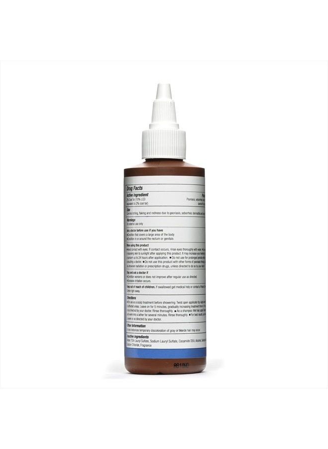 Tarsum - Extra Strength Psoriasis Shampoo - Coal Tar Shampoo and Conditioner for Scalp Psoriasis, Seborrheic Dermatitis, Severe Dandruff, & Eczema - Exfoliating Relief for Flaky, & Itchy Scalp (4 oz) - Image 1
