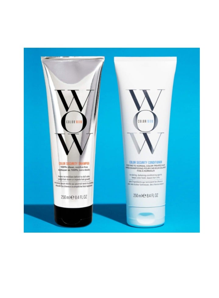 كولور واو مجموعة شامبو وبلسم COLOR WOW Color Security – تركيبة مرطبة للشعر الناعم إلى العادي - Image 3