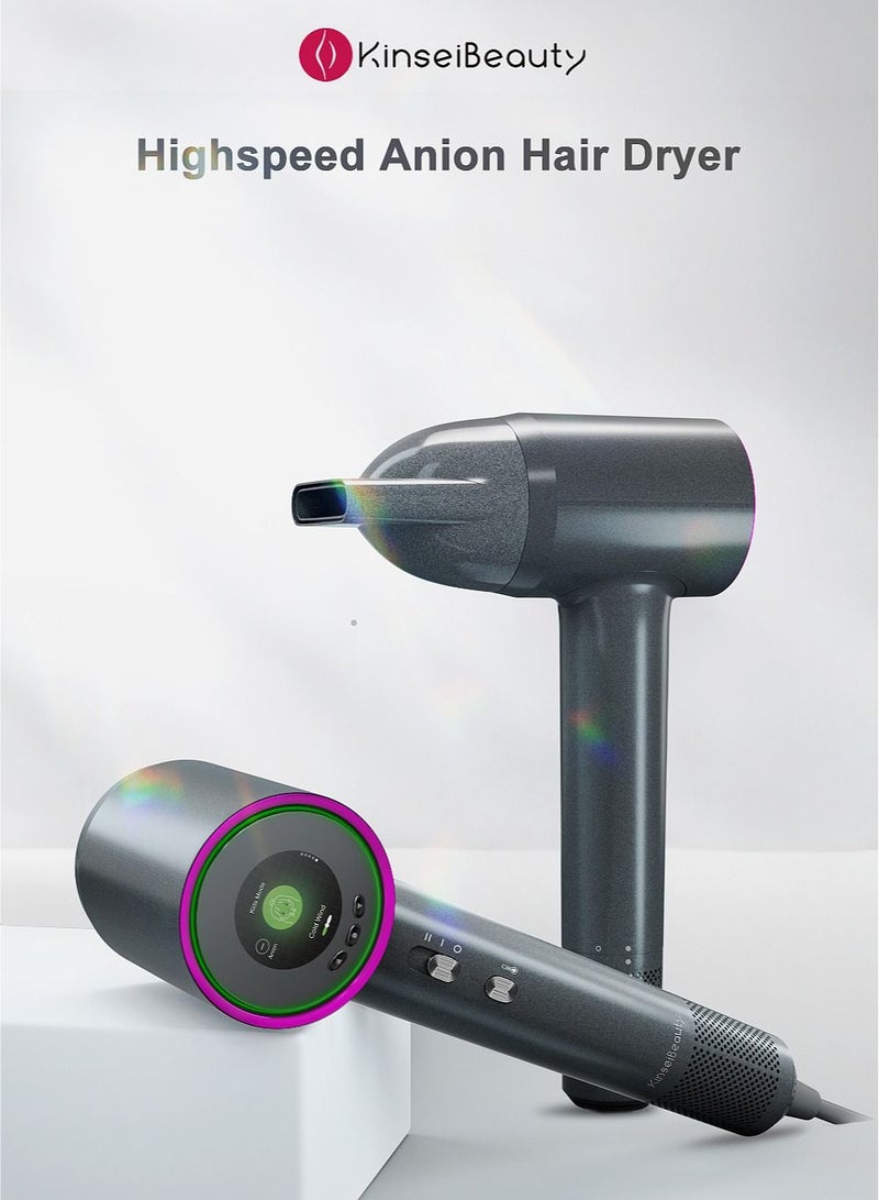 KinseiBeauty Five Modes NTC Intelligent Hot And Cold Circulating Air High Speed Hair Dryer  - Image 4