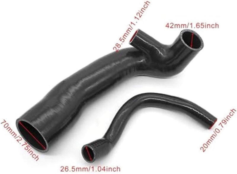 Wivplex Silicone Cold Air Intake Hose Kit for MINI - Image 4
