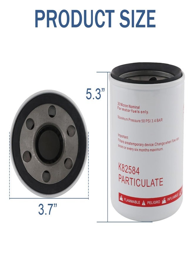 DICMIC 30 Micron Spin-on Fuel Filter Element, 25 GPM Gasoline Replacement for Mobile and Stationary Fuel Pump Tank Boat - Image 3